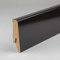 PROVISTON | Sockelleisten | Klassisches Profil | 18 x 58 x 2500 mm | MDF Foliert | Hochglanz Anthrazit | Moderne Fußleiste | 1 Stück