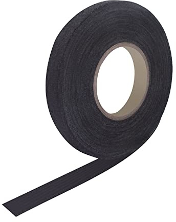 Funnytek Electrical Tape, 9mm x 15m Insulating Tape, Wire Loom Harness Tape, Automotive Adhesive Fabric Tape Noise Damping Heat Proof Interior Tape For Car Electrical Wrap Protection Insulation