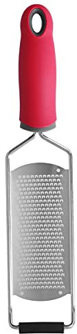 Râpe à Zesteur De Citron Avec Poignée, Râpe à Fromage En Acier Inoxydable Outil De Zesteur D'agrumes De Cuisine Zesteur De Chocolat Pour Ail Citron(Meulage fin)