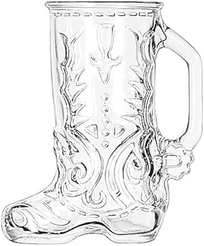 Regalos for el día del padre, regalos for papá, jarra de cerveza de cristal, botas creativas, jarra de cerveza con asa, copas de vino de cristal transparente, vaso de cerveza for congelador, vasos de
