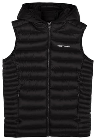 Blouson Garçon Teddy Smith B-Terry Hood Jr Charbon