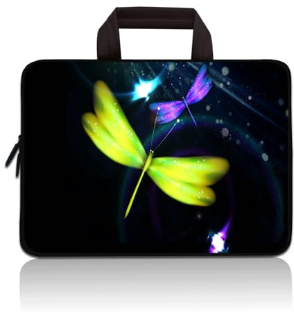 11 11.6 12 12.1 12.5 inch Laptop Carrying Bag Chromebook Case Notebook Ultrabook Bag Tablet Cover Neoprene Sleeve for Apple MacBook Air Samsung Google Acer HP DELL Lenovo Asus (Dragonfly)