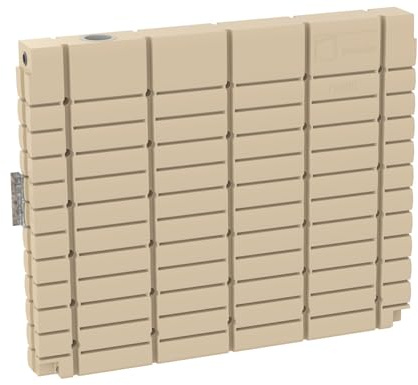 ThinTanks Regenwassertank Wandtank Thin Tank 1000 Liter schmale Regentonne mit 26cm (Sand)