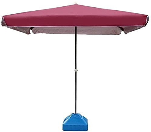ASumPio Haushaltswaren Sonnenschirm Gartenschirm 6,5'Quadratisch Außenterrasse Außenschirme Für Balkon Deck Garten Oder Terrasse Schatten, 2M×2M,
