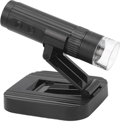 USB-Digitalmikroskop, Endoskopkamera mit 50- Bis 1000-facher Vergrößerung und 2 MP 1080P-Auflösung, 8 LED-Leuchten, App-Konnektivität Tragbares