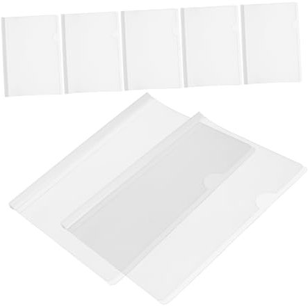 CAXUSD 20stücke Klemmen Für Buchbinder Buchbindematerialien Loseblattordner Mit Zugstange Kunststoff Clips Für Dokumentenbindemappe Papierbinder Zubehör