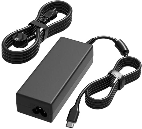 Cargador universal USB C de 100 W para MacBook HP, Dell, Acer, Asus, Lenovo, Thinkpad, Google, MSI, LG, Samsung, Huawei, ROG Ally, Steam Deck, Chromebook y todos los dispositivos USB-C