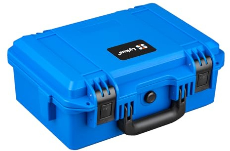Lykus HC-3310 Wasserdichter Schaumstoffkoffer, Innengröße 29,8x18,2x11,5cm | IP67 wasserdicht, steckbarer Schaum, geeignet für Kameras, Objektive, elektronische Geräte und mehr