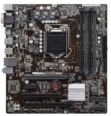 Motherboard Placa Base Fit For ASUS B150M-C/D620MT Compatible con procesadores i7-7700K, i7-6700K, i5-7600K, i5-6600K, i3-7350K, 4 DDR4 de 64 GB, HDMI, PCIe 3.0 mATX