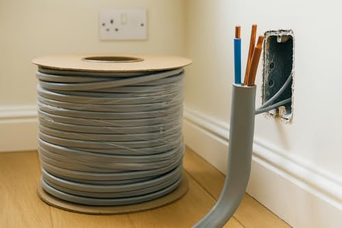 1.5mm gray twin and earth Electric Cable Wire Wiring T&E Lighting/Socket/Cooker