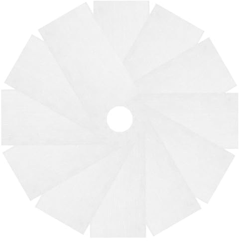 LOORGVEL 500 Stück Weiße Gesichts Wattepads aus Dehnbarem Vliesstoff für Make Up Entfernung und Hautreinigung mit Minimaler Hautreizung für Tägliche Pflege und Kosmetikbehandlungen