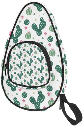lcndlsoe Housse de protection pour raquette de tennis de table Motif cactus