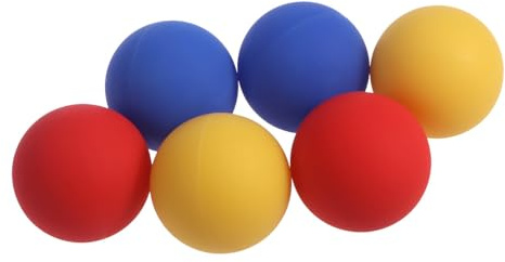 NULYLU Balle Lacrosse Compacte en Silicone pour Massage des Points de Déclenchement, Outil Portable Polyvalent pour Yoga et Récupération Musculaire Couleur Aléatoire