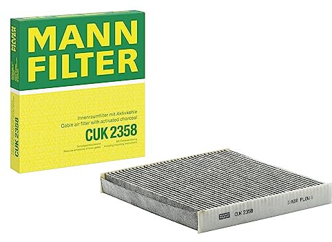 MANN-FILTER CUK 2358 Cabin Air Filter - Pollen Filter with Activated Carbon - for Cars + Transporters