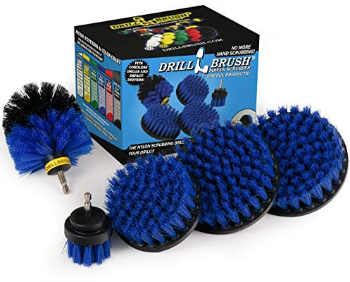 Drillbrush Bootszubehör - Reinigungsprodukte - Boot - Kajak - Kanu - Hull Cleaner - Algen - Seepocken - Teppichreiniger - Deck Brush - Fiberglas - Aluminium - Spin Brush - Vinyl - Upholstery