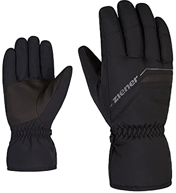 Ziener Herren Grumas Ski-Handschuhe/Wintersport | warm gefüttert, black, 6,5
