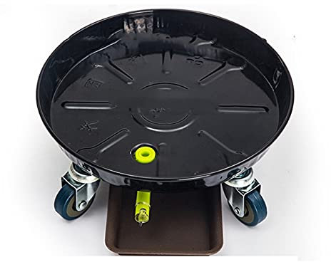 luckxuan Bonsai Ständer Pflanzgefäß Trolley Steel Duty Anlagenständer mit abschließbaren Caster Rädern Pflanze Dolly Indoor/Outdoor hält 280 lbs Starkes und Robustes Design Vase Podest