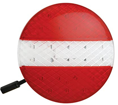 LED-MARTIN 12/24V Kombi-Rückleuchte - rund 140mm - inkl. Positions-,Brems- und Nebelschlusslicht