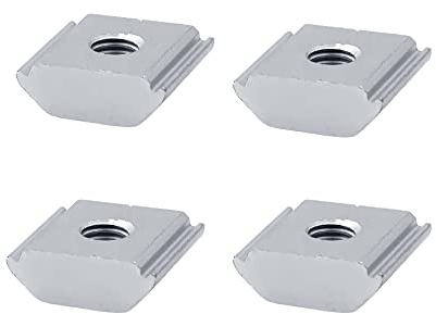 4 Stück M8 Nutensteine, für Solar PV Profil Montage L-Nut Schiene(23.7mm*20mm)