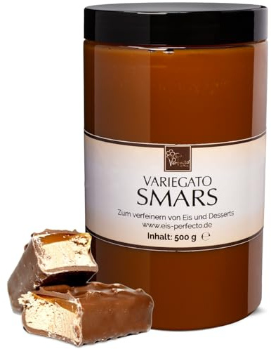 SMARS Variegato zum marmorieren für selbstgemachtes leckeres Milcheis │ MEGA GESCHMACK│ Auch super lecker in vielen Desserts wie Joghurt, Pancake, Crepes uvm. Inhalt 500 g