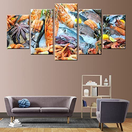 Leinwandbild 5 Tlg. Snooker Billard Druck Auf Leinwand Bild Kunstdruck (Xl/Ohne Rahmen 150 X 100 Cm) Für Wohnzimmer Hotel Restaurant Büro Home Decor Poster Wandkunst Wandbild -2T6S+L5H6-4D6X/J3Z0-0