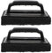 Happyyami 2piezas Cepillo Limpiador De Parrilla con Diseño Ergonómico Y Antideslizante para Limpieza De Barbacoa Y Accesorios De Cocina Cepillo De Esponja Multiusos para Grill Exterior