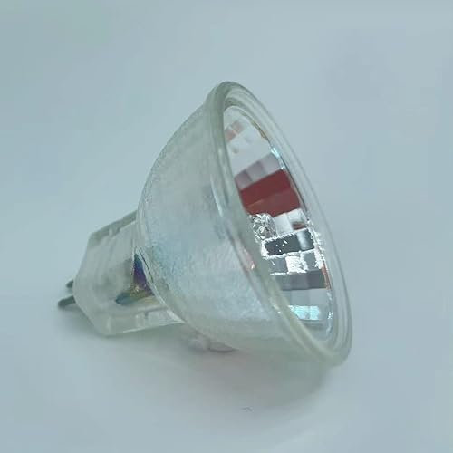 WYLIELAMSH Halogen Leuchtmittel MR11 6V Halogenstrahler Mikroskop-Glühbirne Mechanischer Instrumentenbirnenstrahler G4 Double pin Base MR11,6V,5w