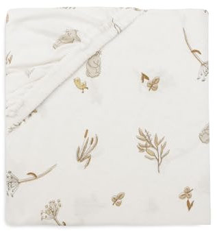 Jollein Sábana Bajera Ajustable de Punto, para Cuna Riverside, 60 x 120 cm, 100% algodón, Certificado Öko-Tex