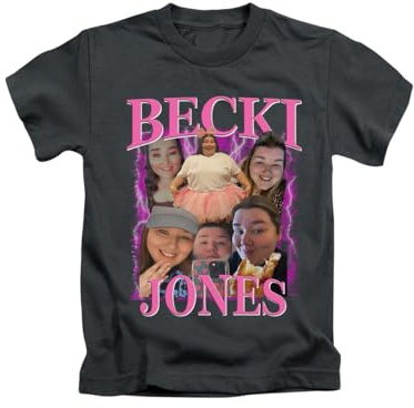 New Spirit Original Becki Jones Vintage Graphic Design Tee T-Shirt Funny Unisex T Shirt Top