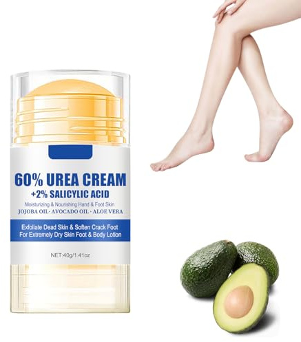 KUIRUNRX® Crema Para Pies, Crema Pies, Crema para Talones Agrietados, Para Pies Secos y Estropeados, Cuidado de Pies Bálsamo para Talones, Hidrata y Suaviza los Pies Secos