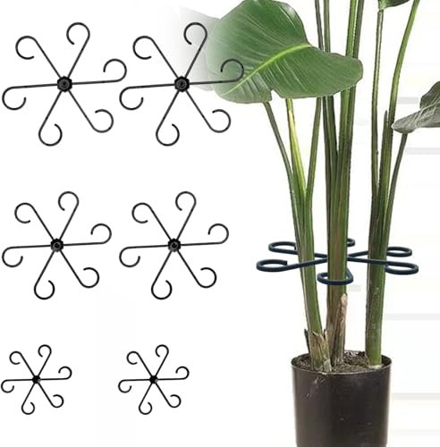 soitzhoc 12 perennial plant supports for indoor plants, plant stem holder plant support, plant stem holder plant clips For monarch climbing supports and taro flowers, tomato hydrangeas