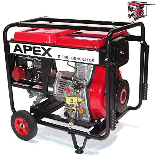 Diesel Stromerzeuger Generator 5500 400V Notstromaggregat Generator 06282 AWZ