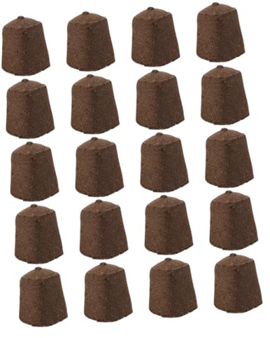 ibasenice 20pezzi Blocchi per Piante Blocchi Nutritivi per per Coltivazione Forniture per Vivaio e per Trapianto e Rapida Piantine