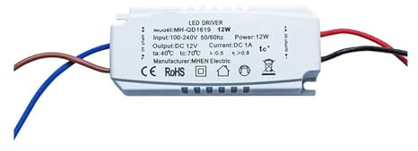 for AC110V AC220V to DC12V LED Driver Constant Voltage 12-100W Direct Current Power Supply CE for G4 G5.3 LED Lamp Beads LED Strip(12W)