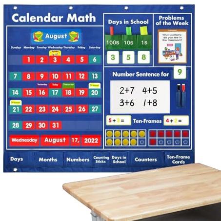 Täglicher Mathematikkalender, Aktivitäten Mit Modularen Materialien, Taschentafel Für Mathematische Aktivitäten | Für Kinder Lehrer Eltern Urlaub Klasse Haus Grundschule