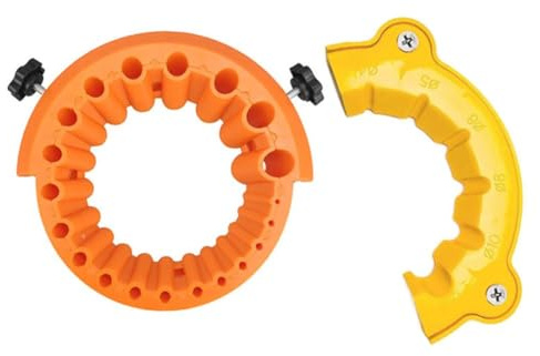 FACAIIO Afilador de brocas, amoladora angular, herramienta de guía de molienda con múltiples ángulos, uso doméstico y profesional