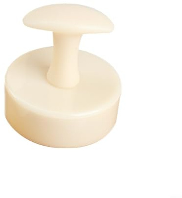 Sileduove Mooncake - Juego de herramientas para moldes con prensa de plástico y 6 sellos de galletas hechos de material ABS, para hornear pasteles de luna, galletas, pasteles y más