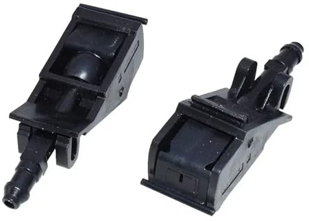 Scheibenwaschdüse Kompatibel mit VW für Polo 2002–2013 für Touareg 2003–2010, 2 Stück, Frontscheibenwaschdüsen-Sprinkler 6RD955985