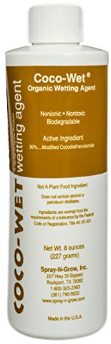 Spray-N-Grow COCO8 Coco Wet Organic Wetting Agent, 8-Ounce