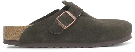 Birkenstock Arizona Eva Mules/Clogs män grå mules skor, Mocka mocka, 11 UK