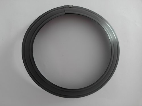 FIREFIX 1761 Stove Pipe Rosette for 2 mm Thick Stove Pipes/Smoke Pipes in 150-165 mm Diameter for Stoves and Fireplaces Senotherm Adjustable Black