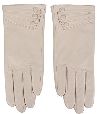 Nappaglo Damen Touchscreen Leder Handschuhe klassische Lederhandschuhe Italienisches Lammfell Winter Warm Handschuhe
