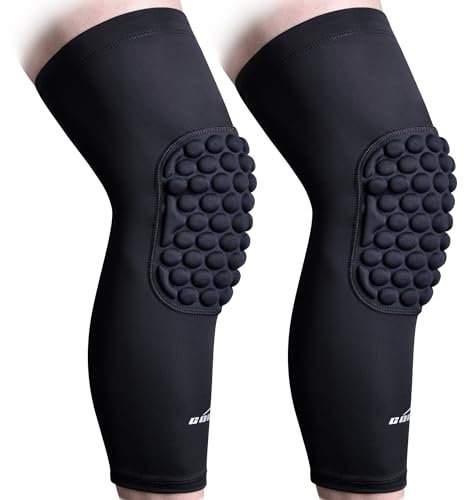 COOLOMG Basketball Knee Pads for Football Volleyball Sports Youth&Adult