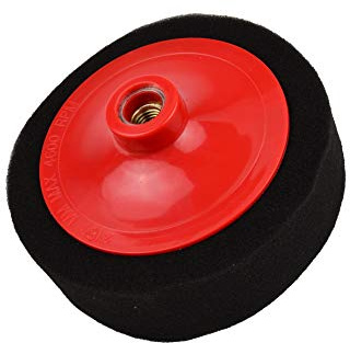 BSD Spugna per Lucidatura, Spugna per Lucidare, Tampone per Lucidare - Dolce - 150mm x 45mm - M14 Filettatura