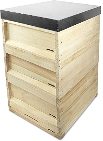 APIFORMES Deutsch Normal Maß (DN10) - Weymouthskiefer 10 Waben Beute