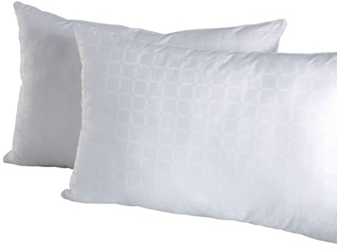 Funda de Almohada Cuadrada Continental Cubierta y Relleno de Algodón 100% 65 cm x 65 cm