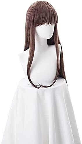 ydound Anime Coser wig Anime Fruits Basket Tohru Toru Brown Long Wig Cosplay Costume Heat Resistant Synthetic Hair Party Cosplay Wigs