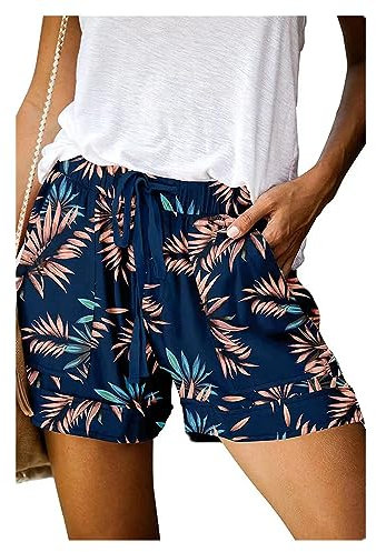 CUOREZ Sommer Taillierte gerade Shorts Frauen Casual Hosen Frauen, Sechsunddreißig, M