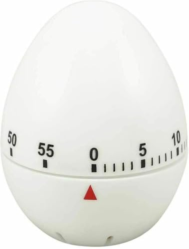 Kitchen Necessity: Pack of 2 Egg-Shaped 60-Minute Mechanical Timers