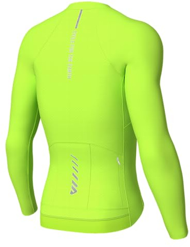 Lo.gas Radtrikot Herren Regular Fit | Rennrad Trikot mit durchgehendem Reißverschluss, 3 Taschen & Reflektorstreifen. Kühles Fahrradtrikot bietet Hautkomfort